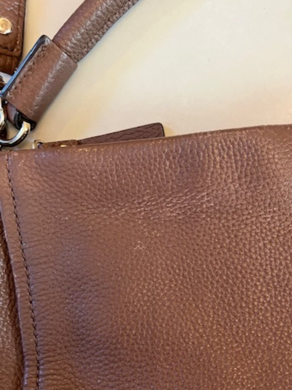 KATE SPADE | New York Leila North South Pebbled Leather Crossbody Bag - Picture 15 of 15